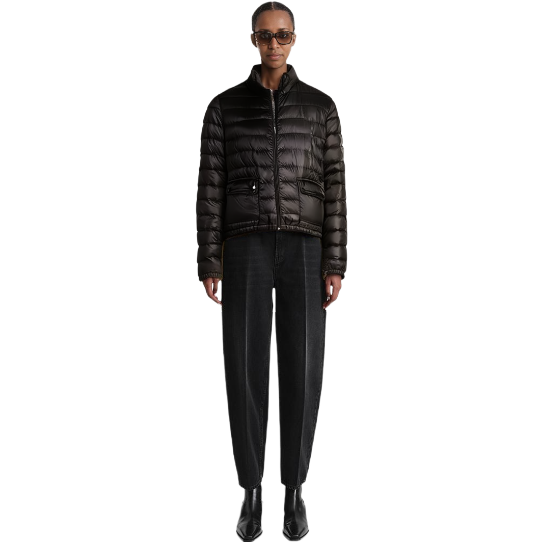 (Women) Moncler Lans Black Puffer Jacket 0931A1010053048999 圖 6