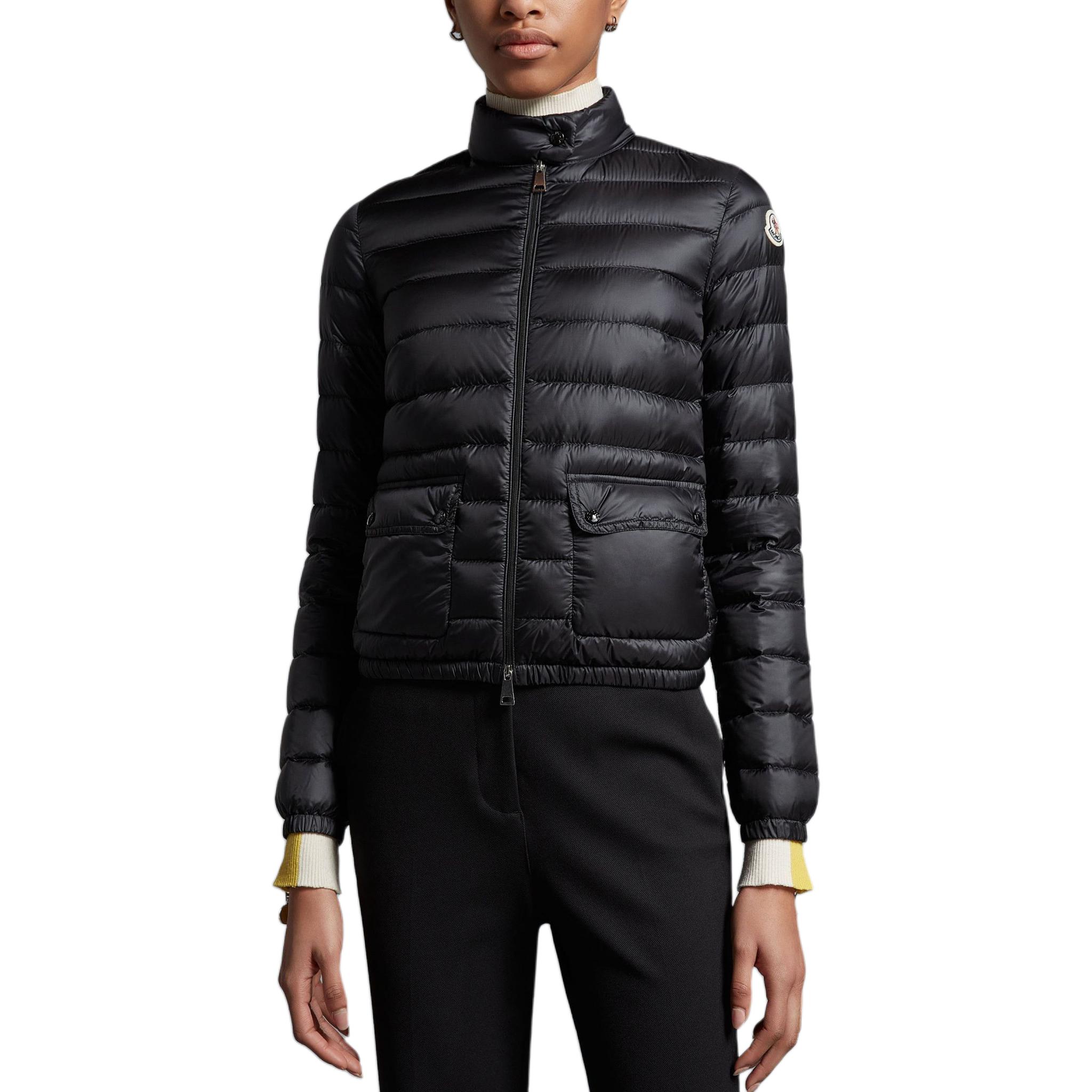 (Women) Moncler Lans Short Logo Puffer Jacket for Women - Black. J10931A1010053048999 圖 3