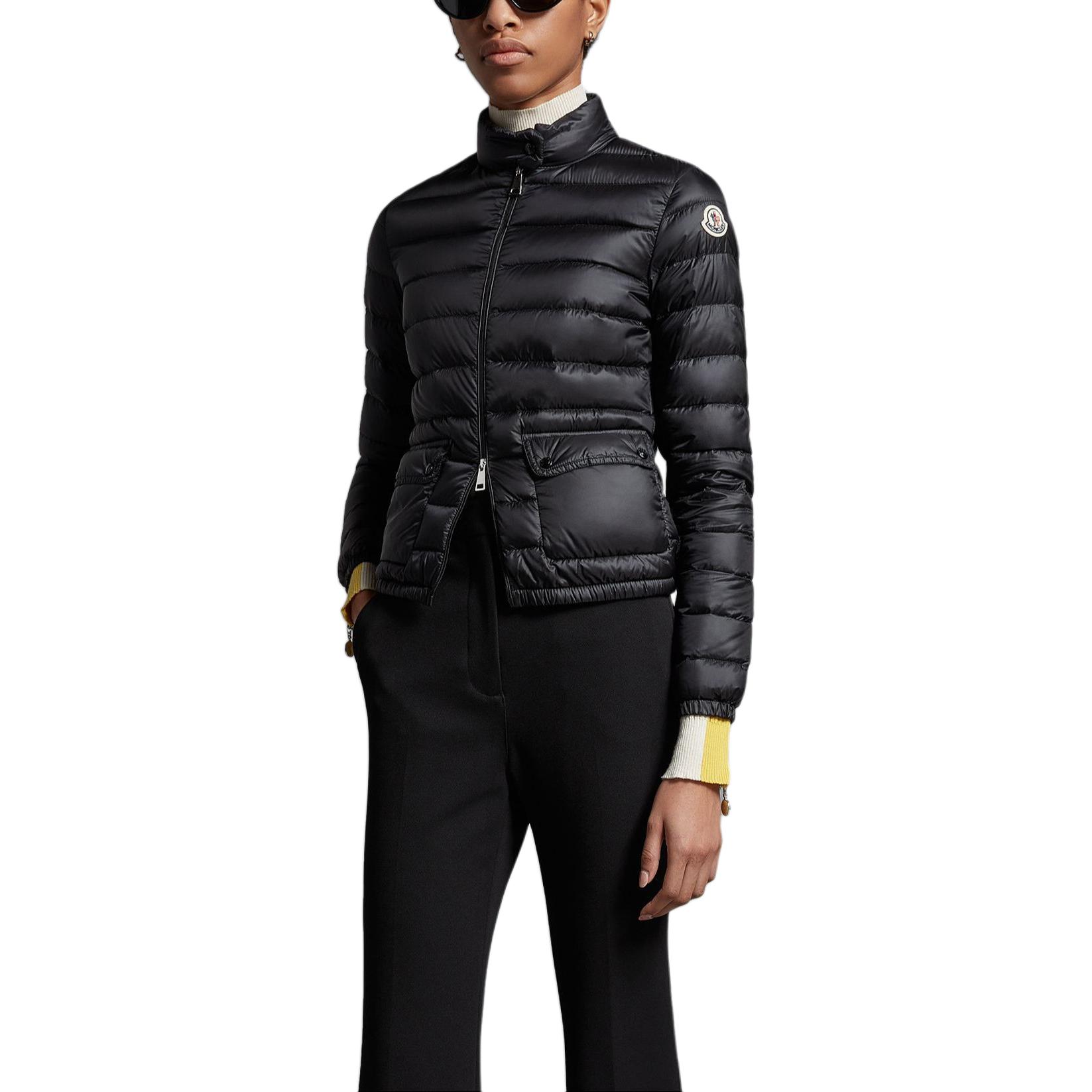 (Women) Moncler Lans Short Logo Puffer Jacket for Women - Black. J10931A1010053048999 圖 5