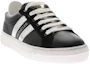 Order (Women) Moncler Leather 'Comfort Casual Black Fashion Sneaker' CZ001053