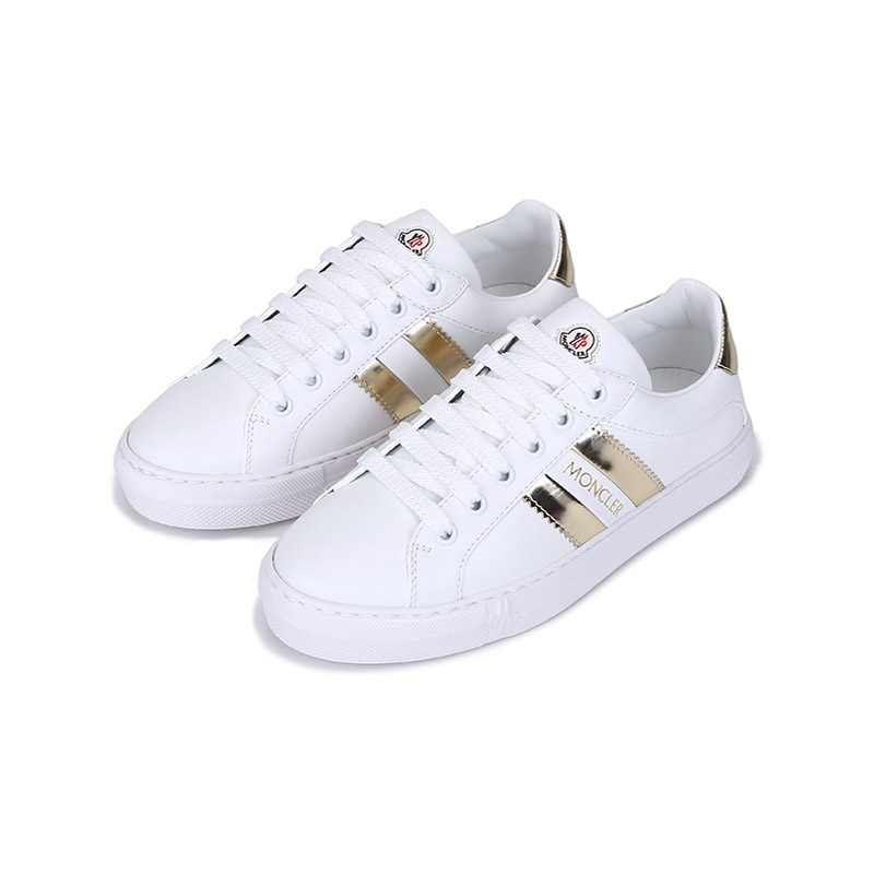 (W) Moncler Leather 'CMFT Minimalist White Fashion Sneakers' 圖 3