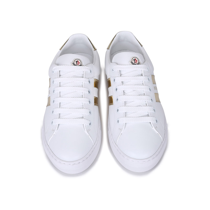(W) Moncler Leather 'CMFT Minimalist White Fashion Sneakers' 圖 4