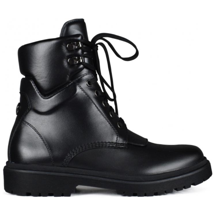 (W) Moncler Leather Ankle Boot 'Black' 圖 2
