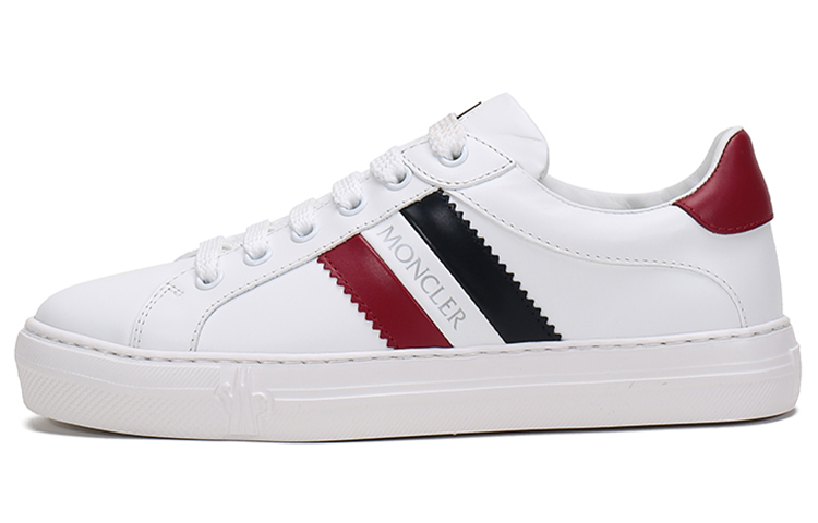 (Women) Moncler Leather Lace-Up 'White Fashion' 019MT4M70440002