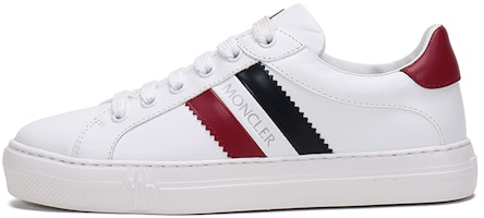 (Women) Moncler Leather Lace-Up 'White Fashion' 019MT4M70440002 (Women) Moncler Leather Lace-Up 'White Fashion' 019MT4M70440002
