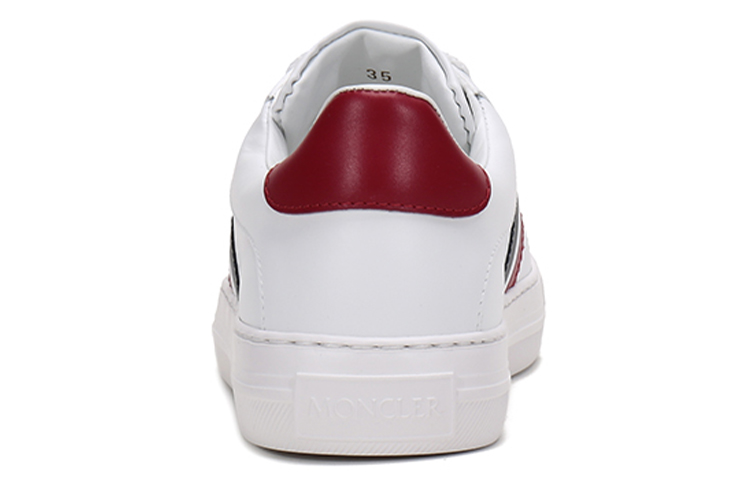 Lookbook (W) Moncler Zapatos de Cuero con Cordones 'Moda Blanca' 019MT4M70440002