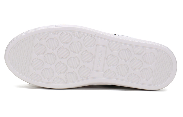 Shop (W) Moncler Zapatos de Cuero con Cordones 'Moda Blanca' 019MT4M70440002