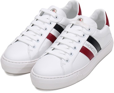 (W) Moncler Zapatos de Cuero Cordones 'Blanco Cola Roja' G209B4M70440019MT002 Lookbook (W) Moncler Zapatos de Cuero Cordones 'Blanco Cola Roja' G209B4M70440019MT002