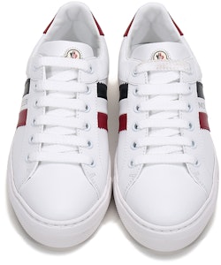 (W) Moncler Zapatos de Cuero Cordones 'Blanco Cola Roja' G209B4M70440019MT002 Shop (W) Moncler Zapatos de Cuero Cordones 'Blanco Cola Roja' G209B4M70440019MT002