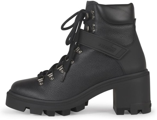 (Women) Moncler Leather Lace-Up Boots 'Black Fashion' 4F0013002SEA99A Buy (Women) Moncler Leather Lace-Up Boots 'Black Fashion' 4F0013002SEA99A