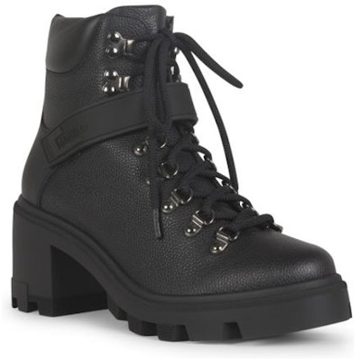 (Women) Moncler Leather Lace-Up Boots 'Black Fashion' 4F0013002SEA99A Order (Women) Moncler Leather Lace-Up Boots 'Black Fashion' 4F0013002SEA99A