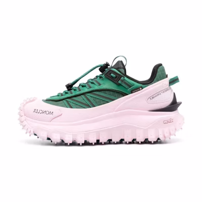 (W) Moncler Leather Low-Top 'Pink'