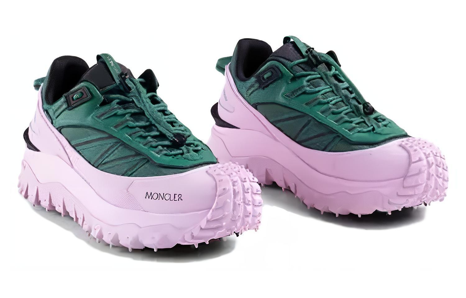 Lookbook (W) モンクレール レザーローカット ピンク (Monkurēru Rezā Rōkatto Pinku) I209B4M00060M2058P48