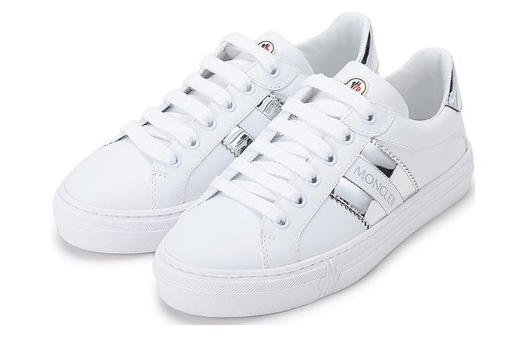 Lookbook (W) 몽클레르 화이트 패션 가죽 로우탑 G109B4M7044002SRY002