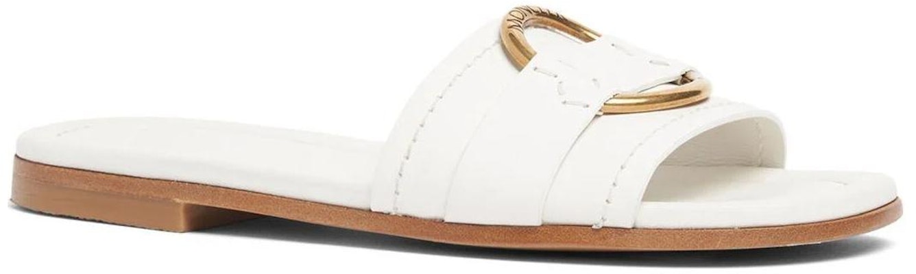 (W) Moncler 白色皮革露趾拖鞋 J109B4C00160M4097032 Lookbook (W) Moncler 白色皮革露趾拖鞋 J109B4C00160M4097032