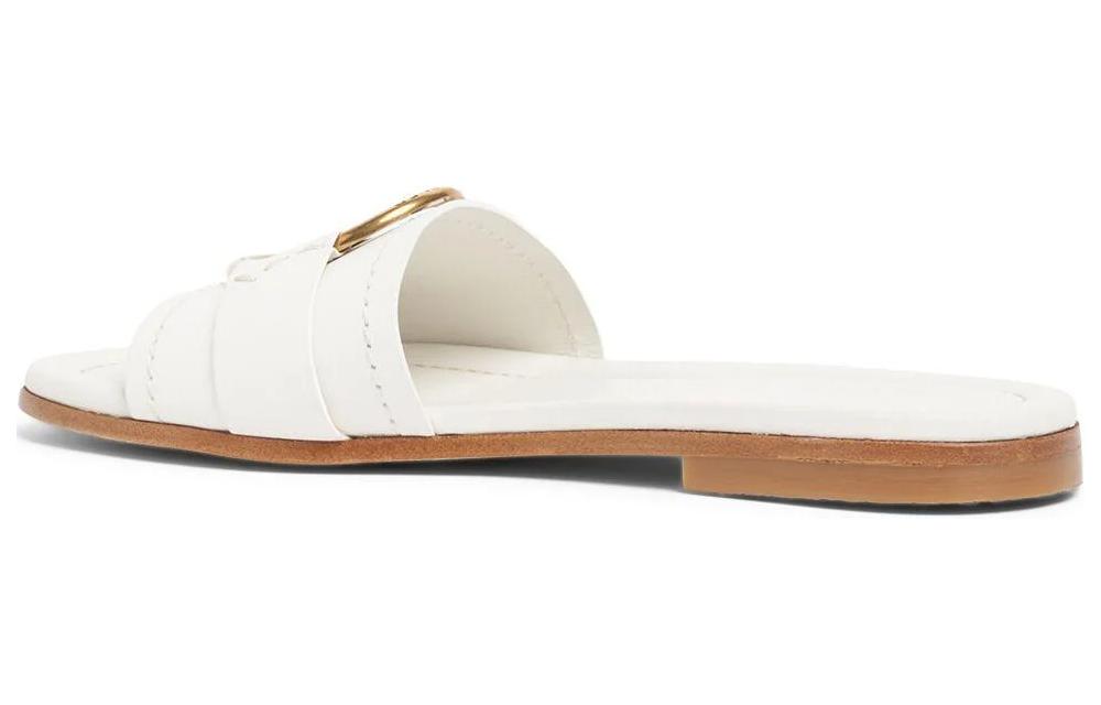 Shop (W) Sandalias Abiertas de Piel Moncler 'Blancas'. J109B4C00160M4097032