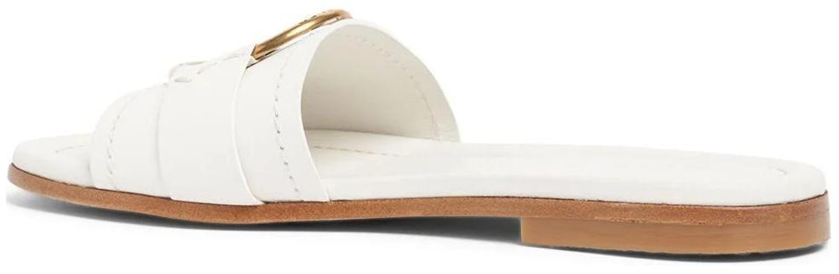 (W) Moncler 白色皮革露趾拖鞋 J109B4C00160M4097032 Shop (W) Moncler 白色皮革露趾拖鞋 J109B4C00160M4097032