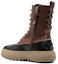 Shop (Women) Moncler Leather Platform Ankle Boot 'Brown' 4F00010M2623P39