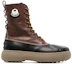 Purchase (Women) Moncler Leather Platform Ankle Boot 'Brown' 4F00010M2623P39