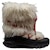 (W) Boot Salji Hitam Buku Lali Pendek Moncler Kulit. I20984H00010M3489P09