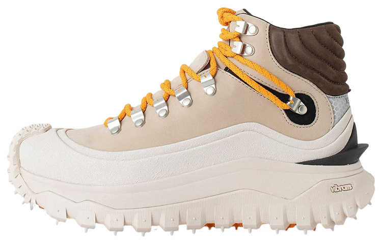 (W) Moncler Leather Sneaker 'Beige'