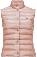 (Women) Moncler Liane FW24 Slim Lightweight Down Vest Light Pink J20931A102005304851B (Women) Moncler Liane FW24 Slim Lightweight Down Vest Light Pink J20931A102005304851B