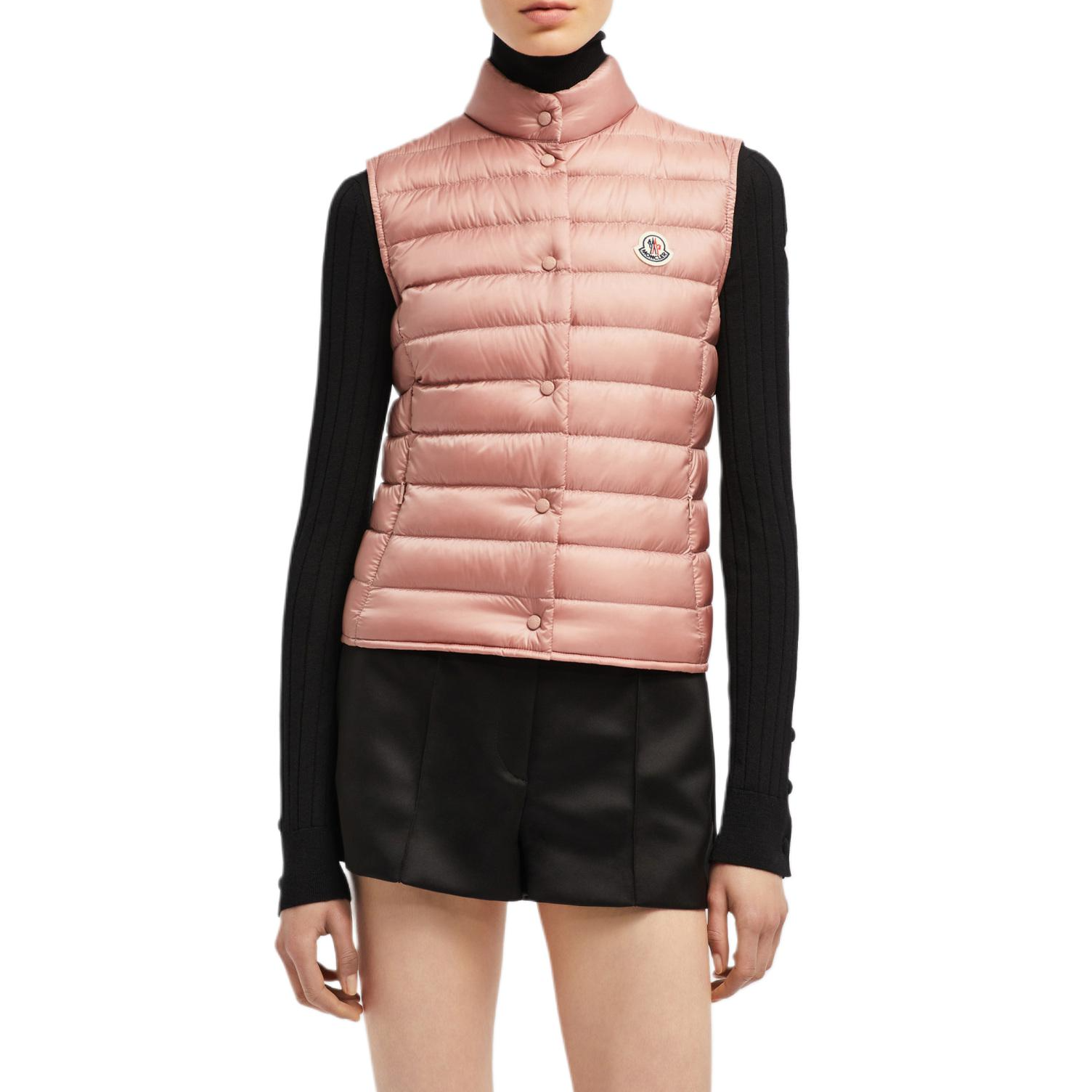 Shop (W) 蒙克莱 Liane FW24 修身轻薄羽绒背心 浅粉色 J20931A102005304851B