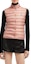 Shop (Women) Moncler Liane FW24 Slim Lightweight Down Vest Light Pink J20931A102005304851B