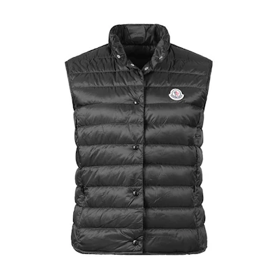 (Women) Moncler Liane SS23 Slim Lightweight Down Vest Black I10931A1020053048999