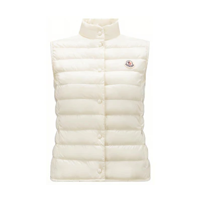 (Women) Moncler Liane SS23 White Sleeveless Down Vest I10931A1020053048034