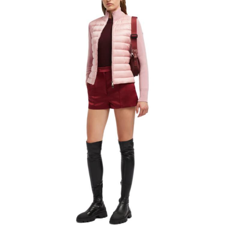 (Women) Moncler Lightweight High-Neck Zip Jacket FW24 Pink J20939B00014M1131518 圖 3