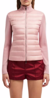 (W) 몽클레어 가벼운 하이넥 집업 자켓 FW24 핑크 J20939B00014M1131518 Shop (W) 몽클레어 가벼운 하이넥 집업 자켓 FW24 핑크 J20939B00014M1131518
