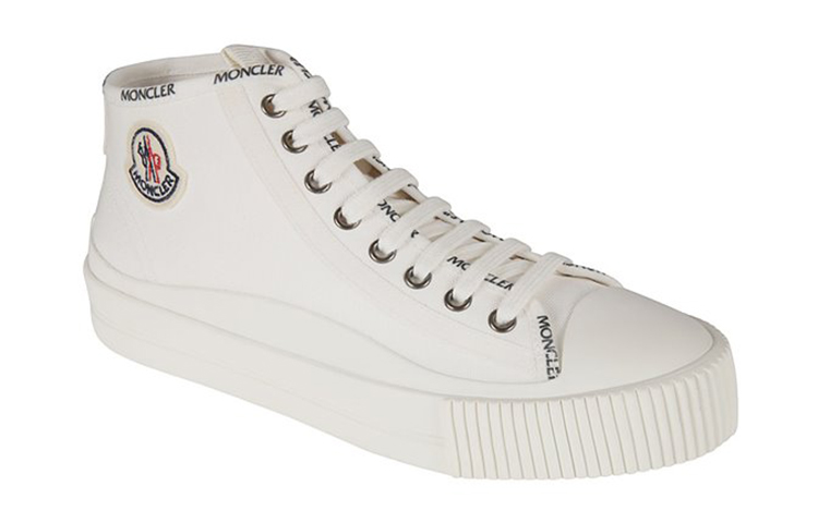 (W) Moncler Logo 'White Casual' 圖 2