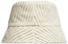 Shop (Women) Moncler Logo White Polyester Bucket Hat. J20933B0006589AOK