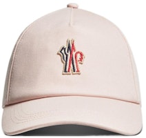 (Women) Moncler Logo Cotton Cap Pink Fashion Accessory. J20983B0000204863 (Women) Moncler Logo Cotton Cap Pink Fashion Accessory. J20983B0000204863
