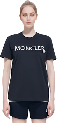 (W) 蒙口logo刺绣女士短袖圆领T恤 SS23 黑色 I10938C00009829HP999 Lookbook (W) 蒙口logo刺绣女士短袖圆领T恤 SS23 黑色 I10938C00009829HP999