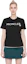 Sizing (W) 蒙口logo刺绣女士短袖圆领T恤 SS23 黑色 I10938C00009829HP999