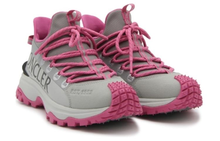 (W) Moncler Low-Top 'Grey Pink' 圖 3