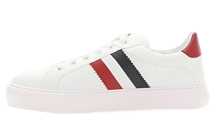 (W) Moncler Low-Top Lace-Up Sneaker 'White'