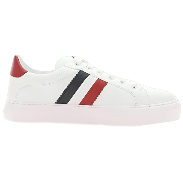 (W) Moncler Low-Top Lace-Up Sneaker 'White' 圖 2