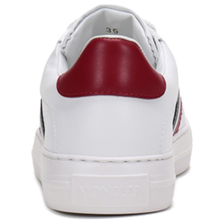 (W) Moncler Low-Top Lace-Up Sneaker 'White' 圖 5