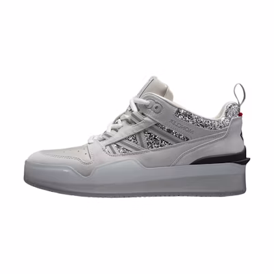 (W) Moncler Low-Top Leather Sneakers 'White Fashion'