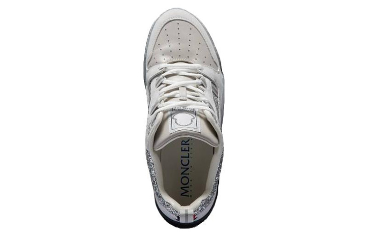 (W) Moncler Low-Top Leather Sneakers 'White Fashion' 圖 2
