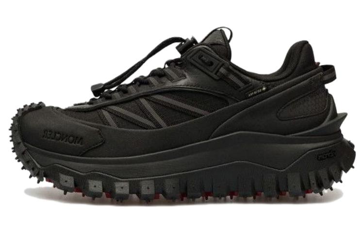 (Women) Moncler Low-Top Round Toe 'Black Lifestyle' 4M00060M2058999