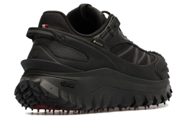 (W) Moncler Low-Top Round Toe 'Black Lifestyle' 圖 4