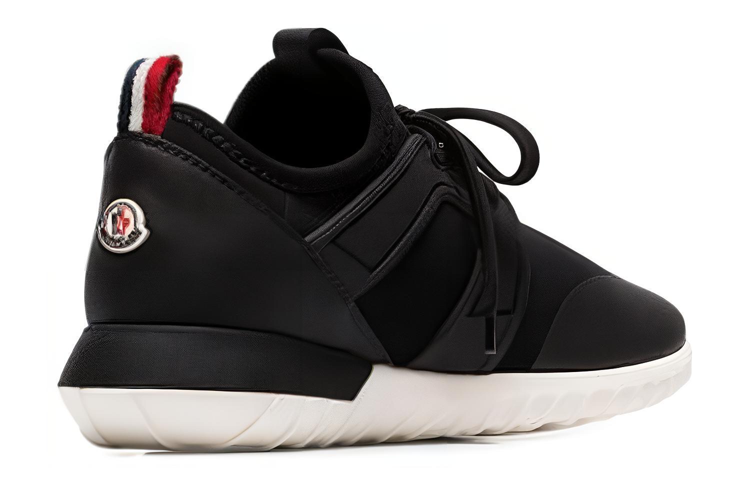 (W) Moncler Low-Top Sneaker 'Black' 圖 4