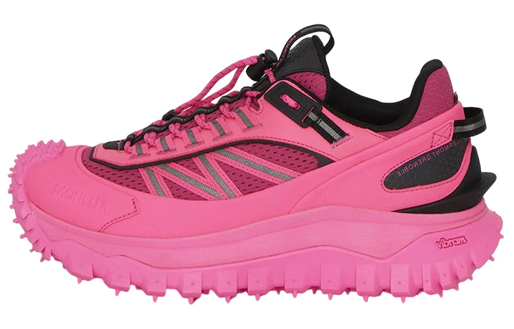 (W) Moncler Low-Top Sneaker 'Pink Mesh'