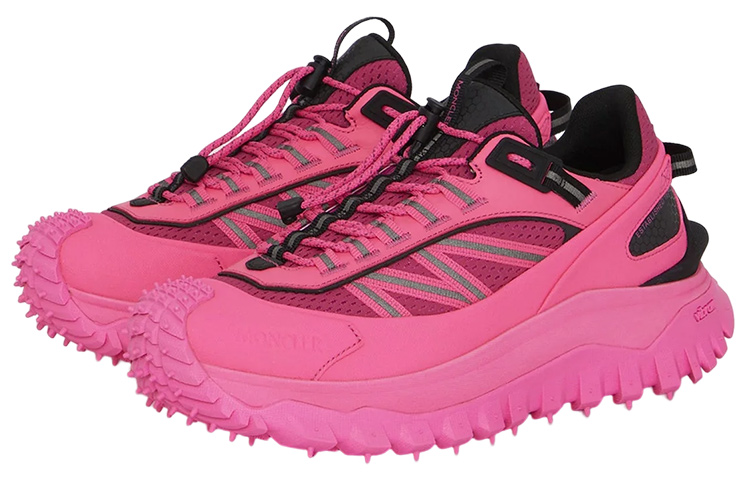 (W) Moncler Low-Top Sneaker 'Pink Mesh' 圖 2