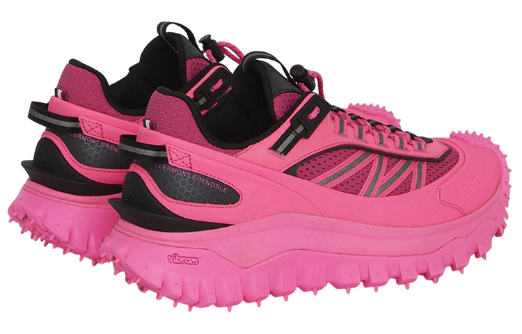 (W) Moncler Low-Top Sneaker 'Pink Mesh' 圖 3