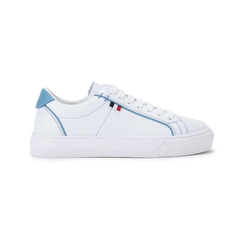(W) Moncler Low-Top Leather 'White Fashion' 圖 2